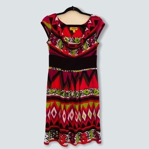 Clari.e. Cowl neck dress, size 8.